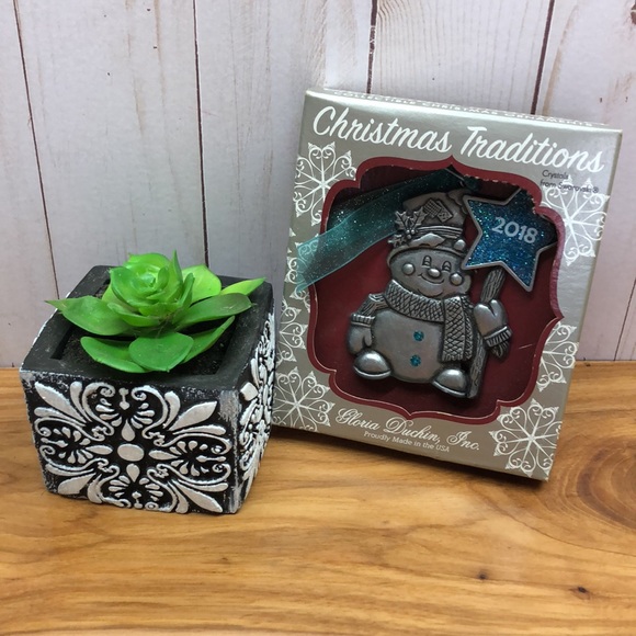 NIB! Snowman Ornament, 2018 - Picture 1 of 5